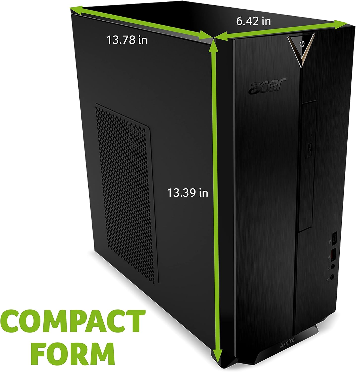 pc2019！F-17/第8世代クアッドコアi5-8365U/SSD128 Acer - Brandclub - Acer Aspire TC-1660-UA92 Desktop 10th Gen